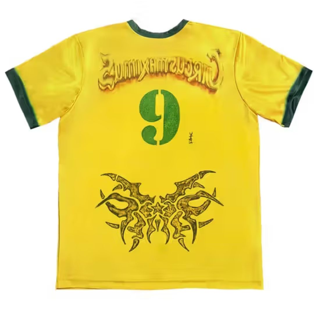 Travis Scott Brazil Soccer Jersey by Travis Scott