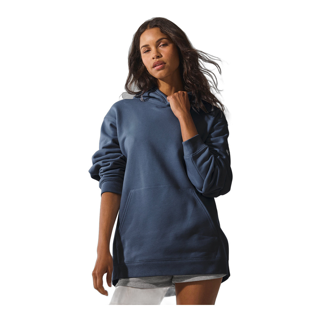 alo Renown Heavy Weight Hoodie - Bluestone by Alo Yoga