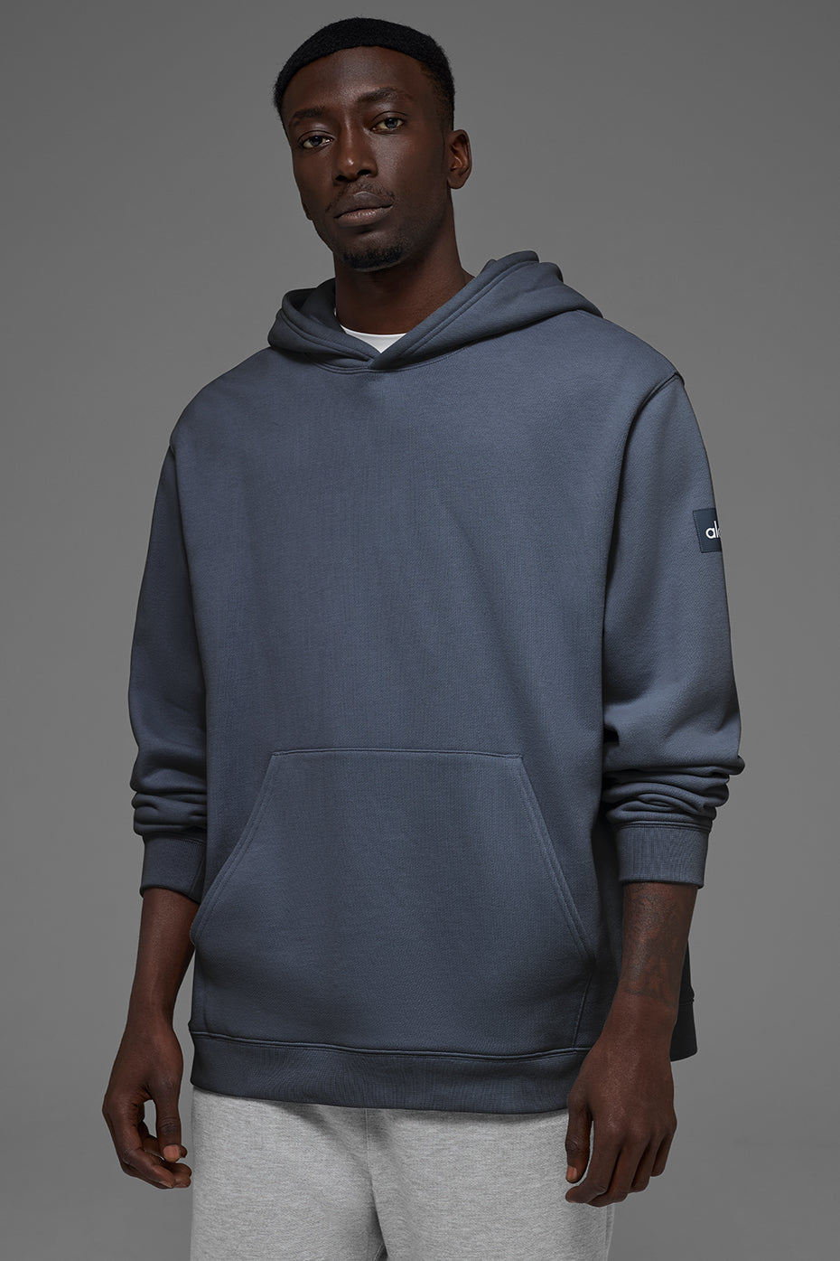 Renown Heavy Weight Hoodie - Bluestone (MENSU3013R)