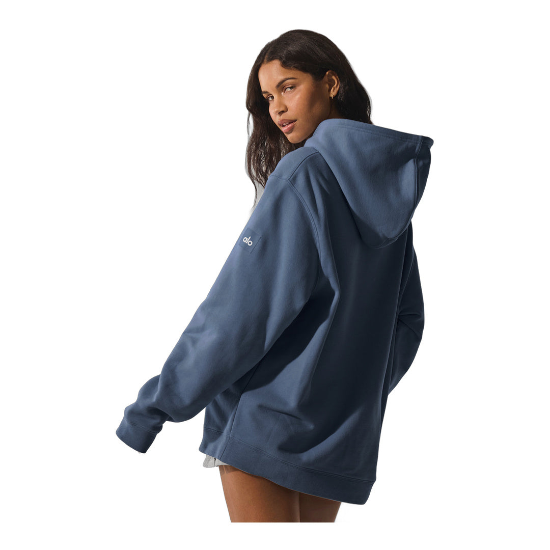 alo Renown Heavy Weight Hoodie - Bluestone by Alo Yoga