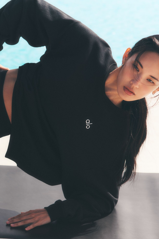 Accolade Crew Neck Pullover - Black (U3031RG)