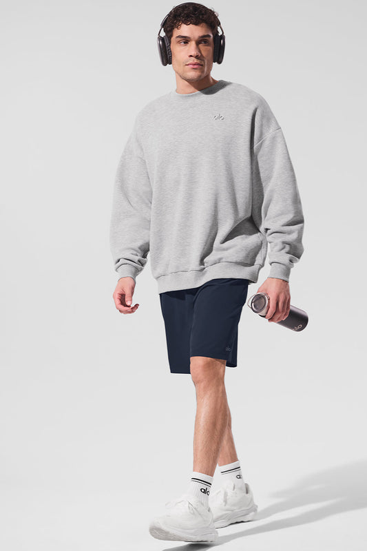 Accolade Crew Neck Pullover - Athletic Heather Grey (MENSU3031RG)