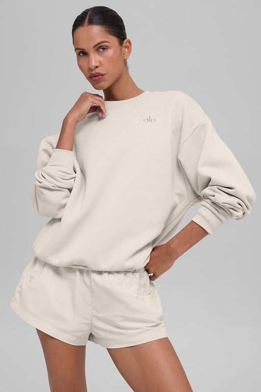 Accolade Crew Neck Pullover - Bone (U3031RG)