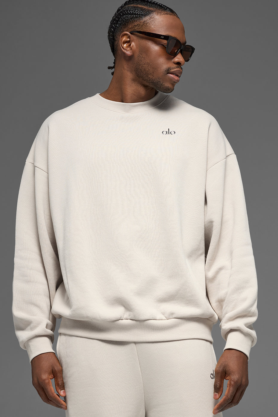 Accolade Crew Neck Pullover - Bone (MENSU3031RG)