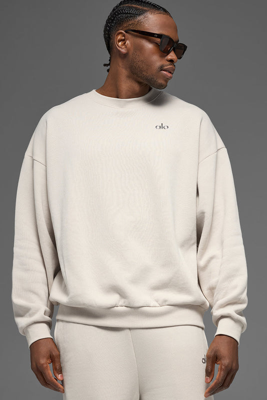 Accolade Crew Neck Pullover - Bone (MENSU3031RG)