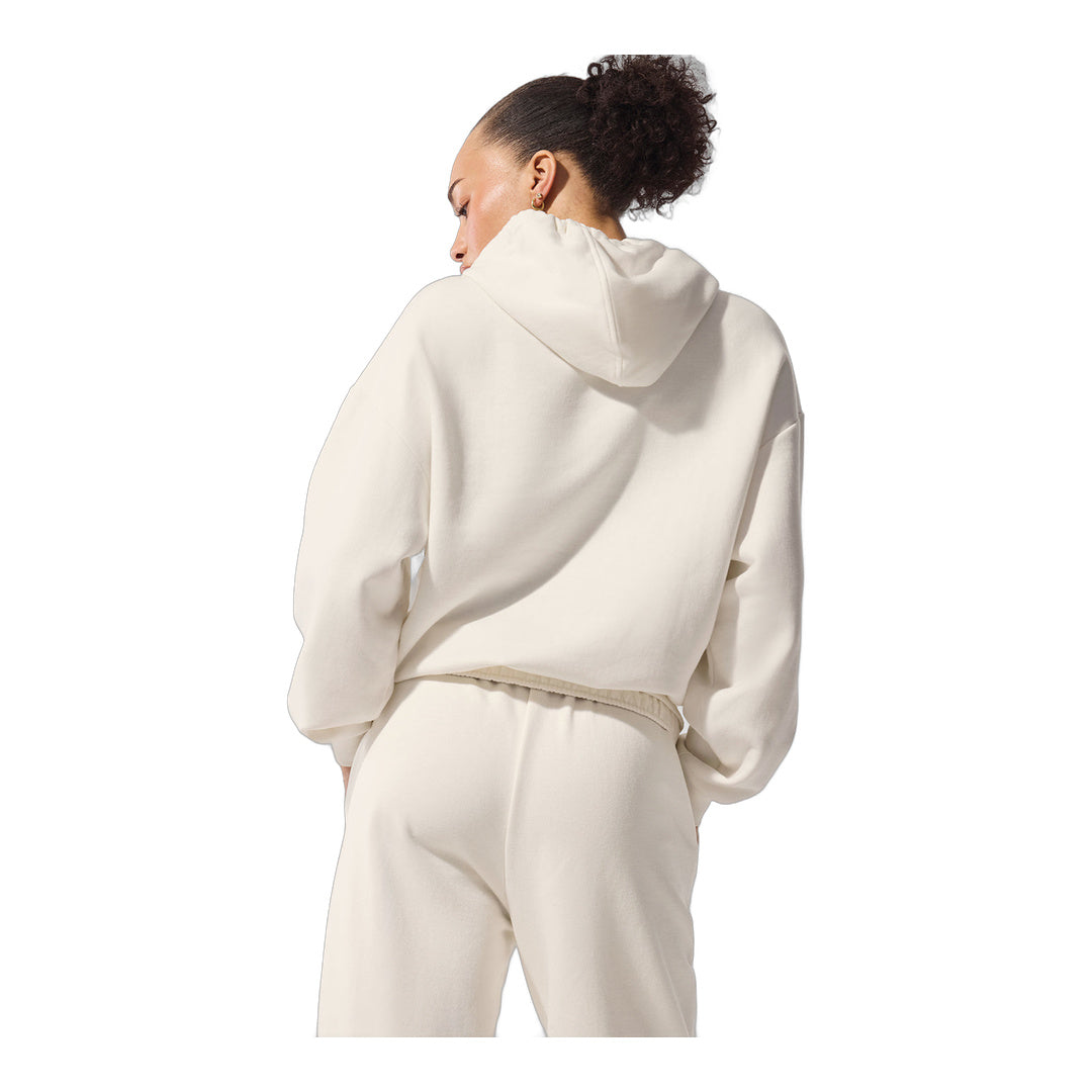 alo Accolade Hoodie - Ivory by Alo Yoga