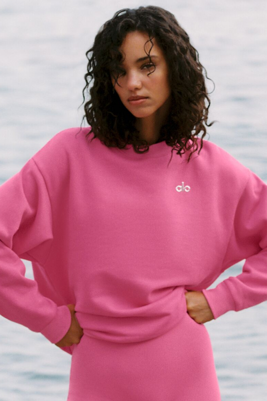 Accolade Crew Neck Pullover - Paradise Pink (U3031RG)