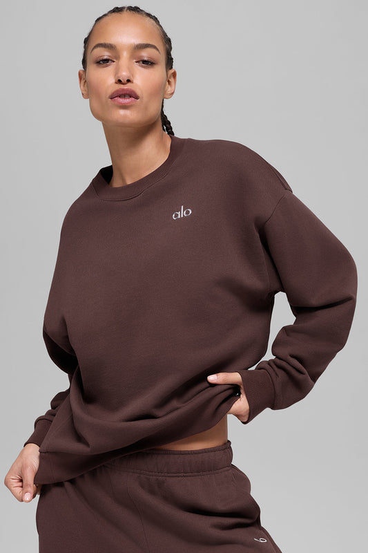 Accolade Crew Neck Pullover - Brownstone (U3031RG)