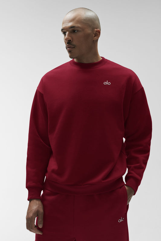Accolade Crew Neck Pullover - Summer Romance Red (MENSU3031RG)