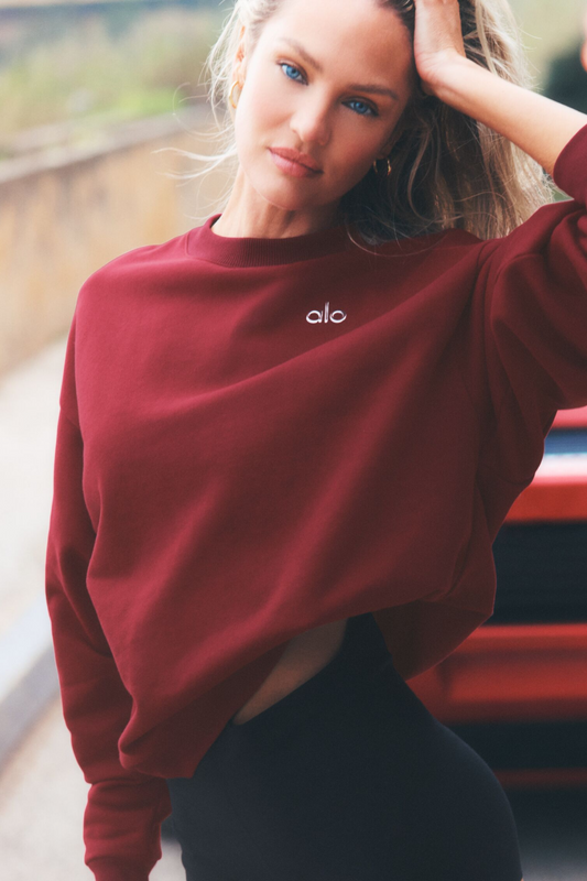 Accolade Crew Neck Pullover - Summer Romance Red (U3031RG)