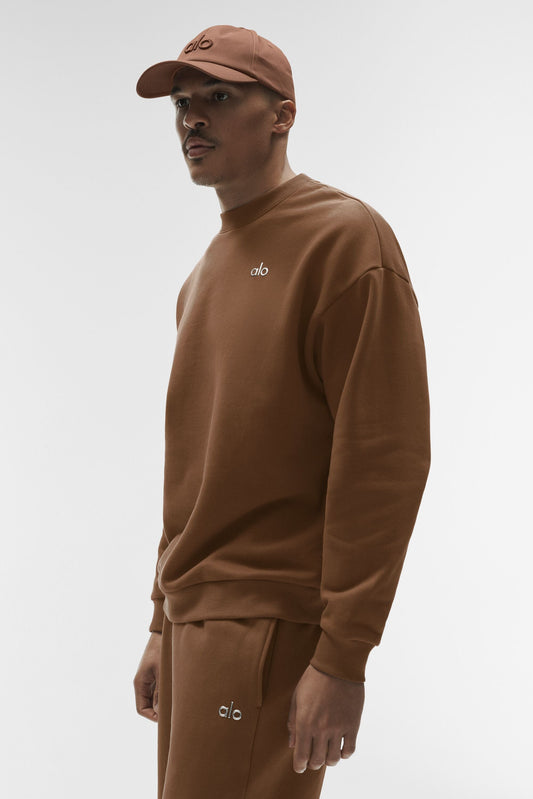 Accolade Crew Neck Pullover - Sun Kissed Brown (MENSU3031RG)