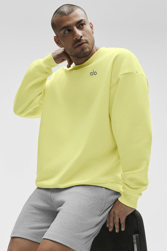 Accolade Crew Neck Pullover - Sunshine (MENSU3031RG)