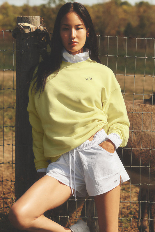 Accolade Crew Neck Pullover - Sunshine (U3031RG)