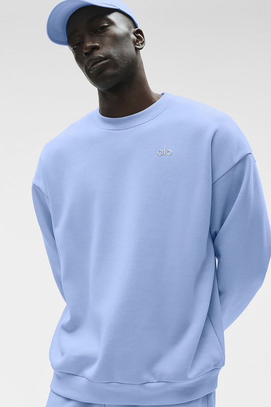 Accolade Crew Neck Pullover - Light Provence Blue (MENSU3031RG)