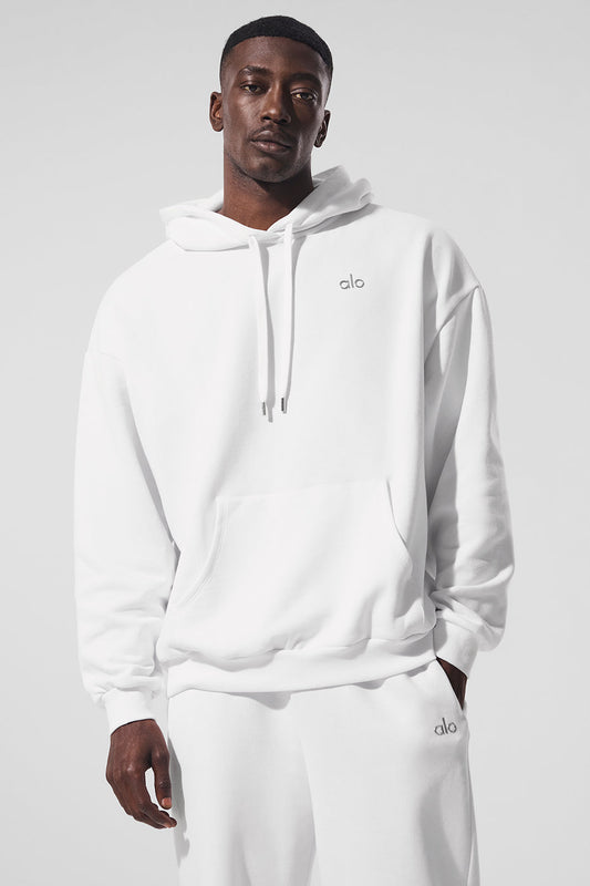 Accolade Hoodie - White (MENSW3550RG)