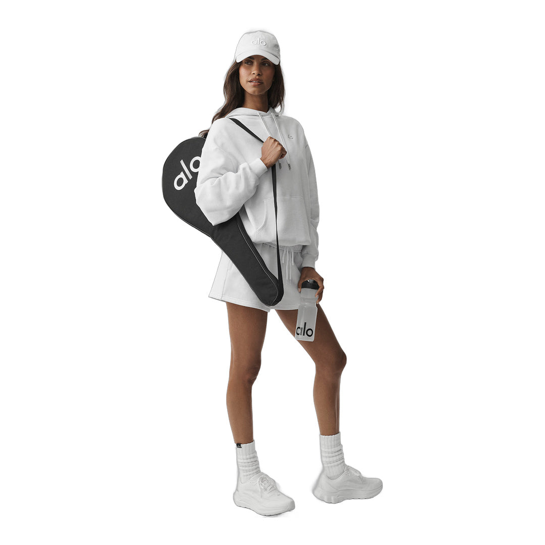 alo Accolade Hoodie - White by Alo Yoga