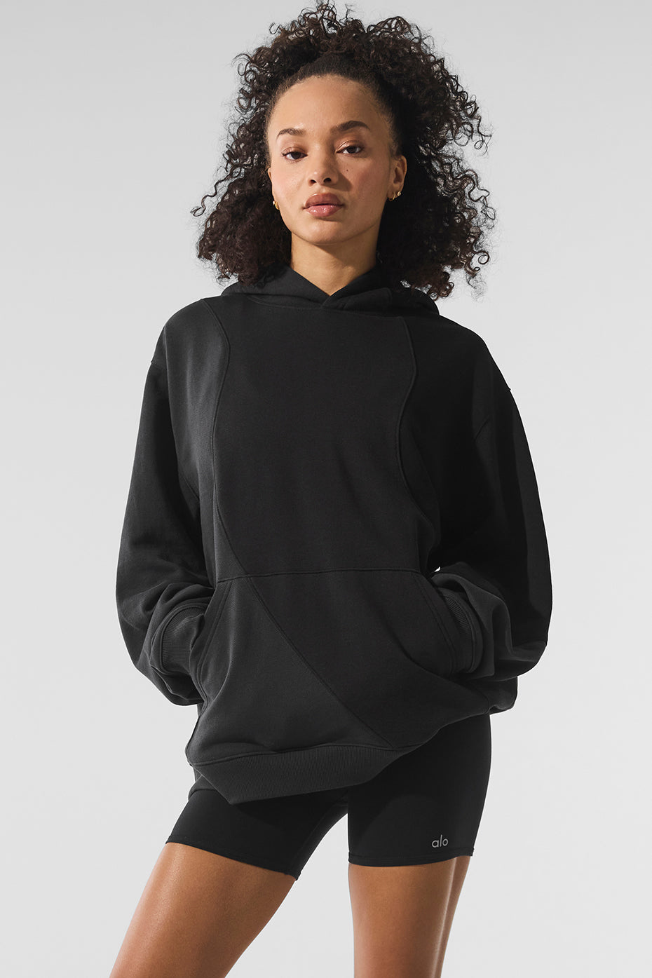 Make Waves Hoodie - Vintage Black Tonal (U3039R)