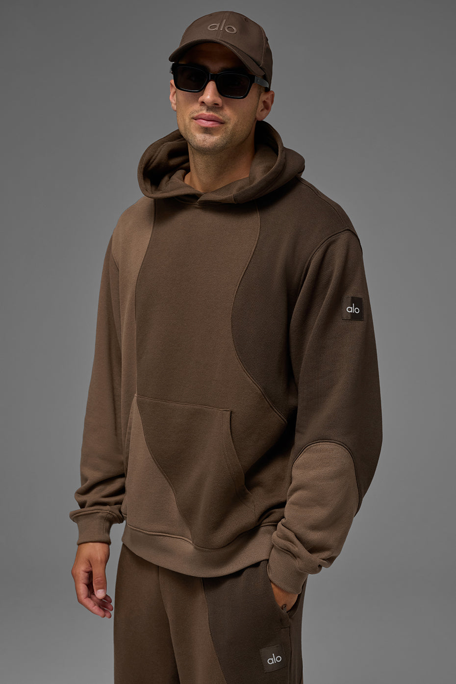 Make Waves Hoodie - Espresso Tonal (MENSU3039R)