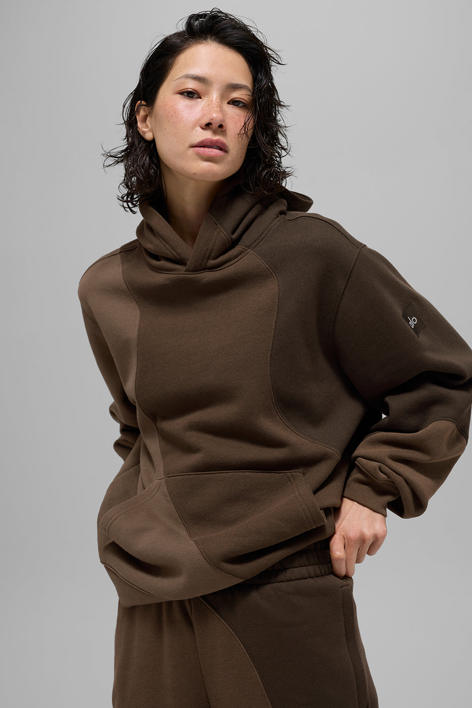 Make Waves Hoodie - Espresso Tonal (U3039R)