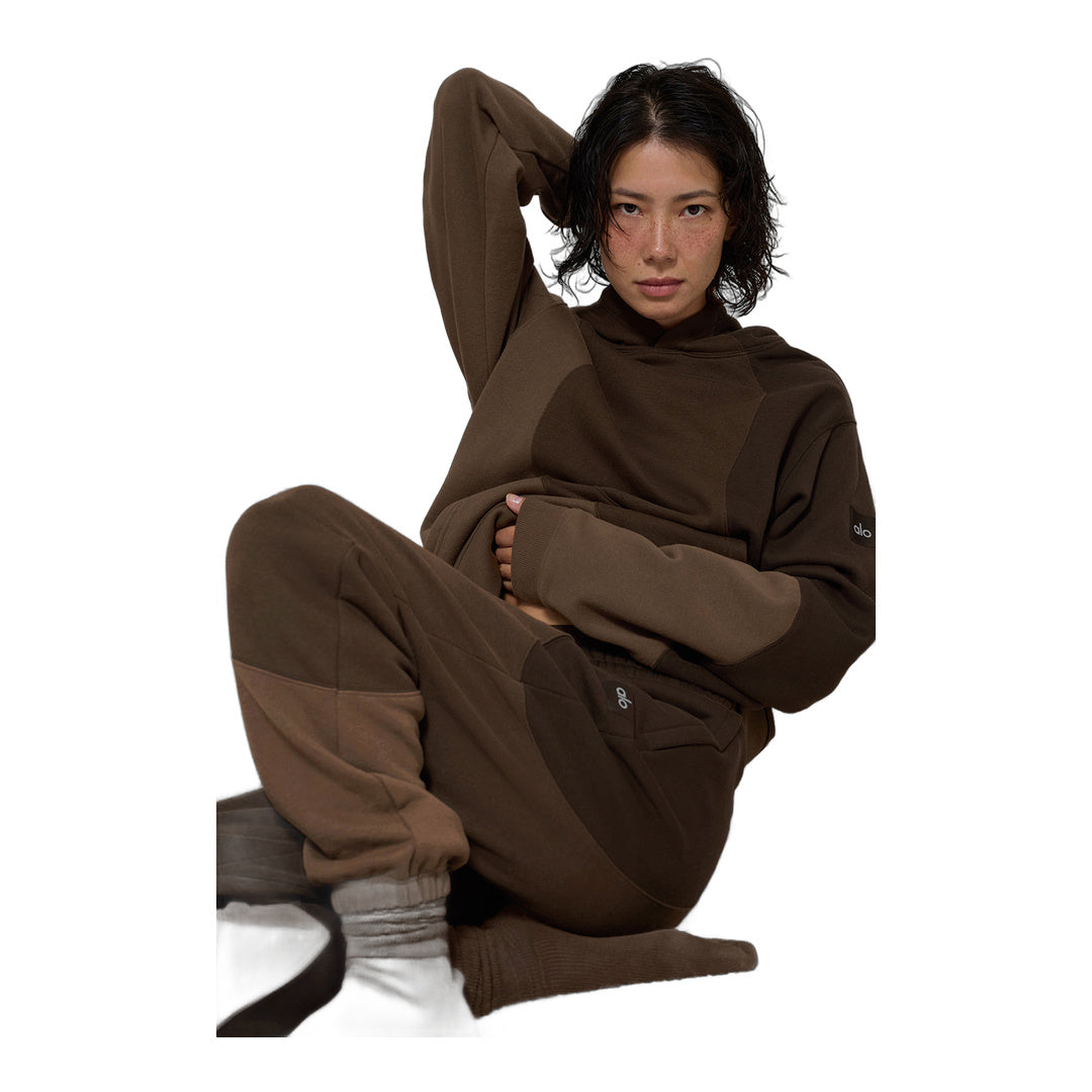alo Make Waves Hoodie - Espresso Tonal by Alo Yoga