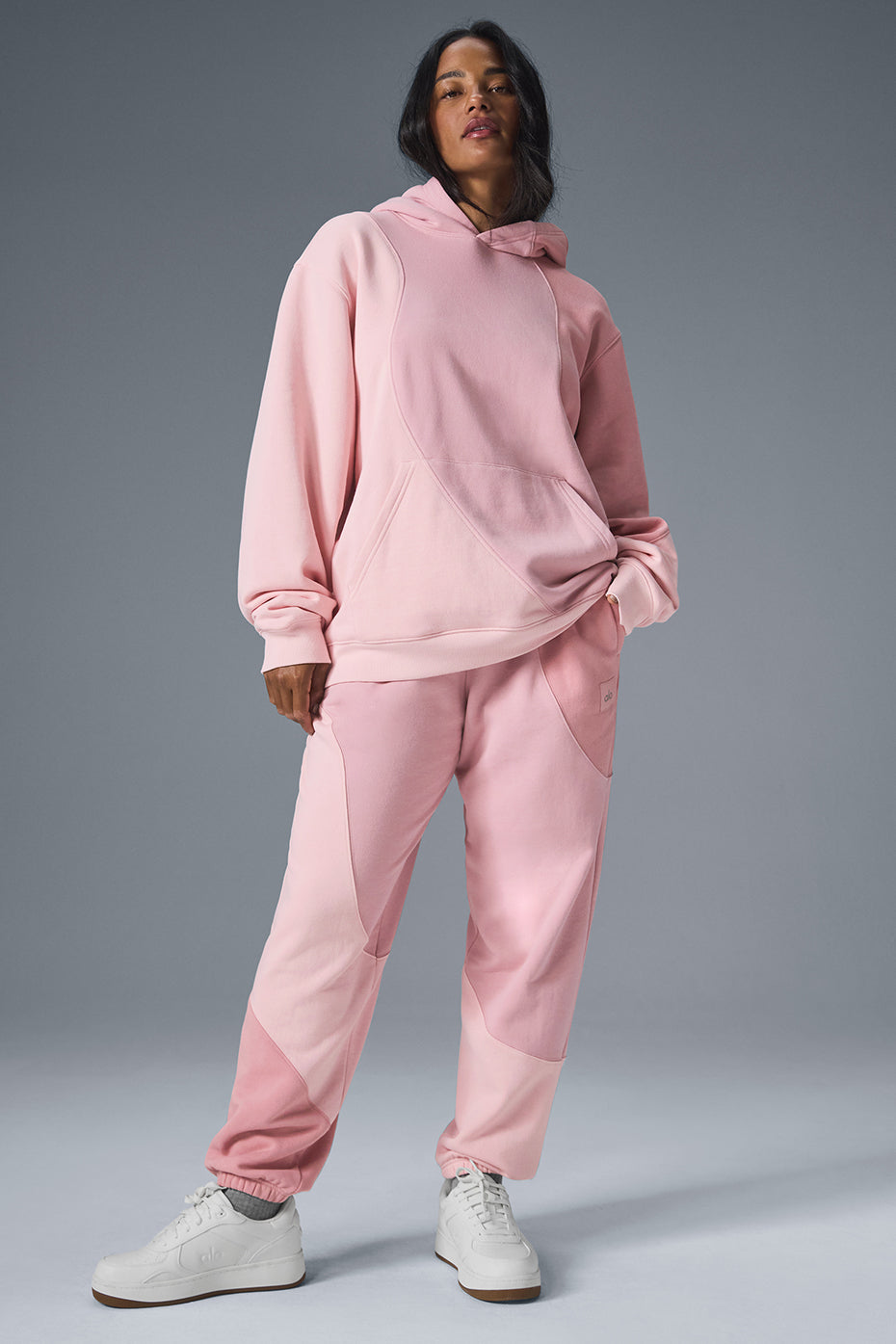 Make Waves Hoodie - Sunset Pink Tonal (U3039R)