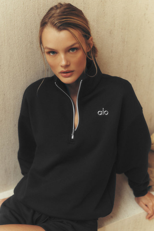 Accolade 1/4 Zip Pullover - Black (U3040RG)