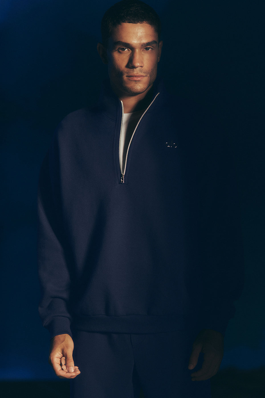 Accolade 1/4 Zip Pullover - Navy (MENSU3040RG)