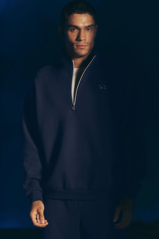 Accolade 1/4 Zip Pullover - Navy (MENSU3040RG)