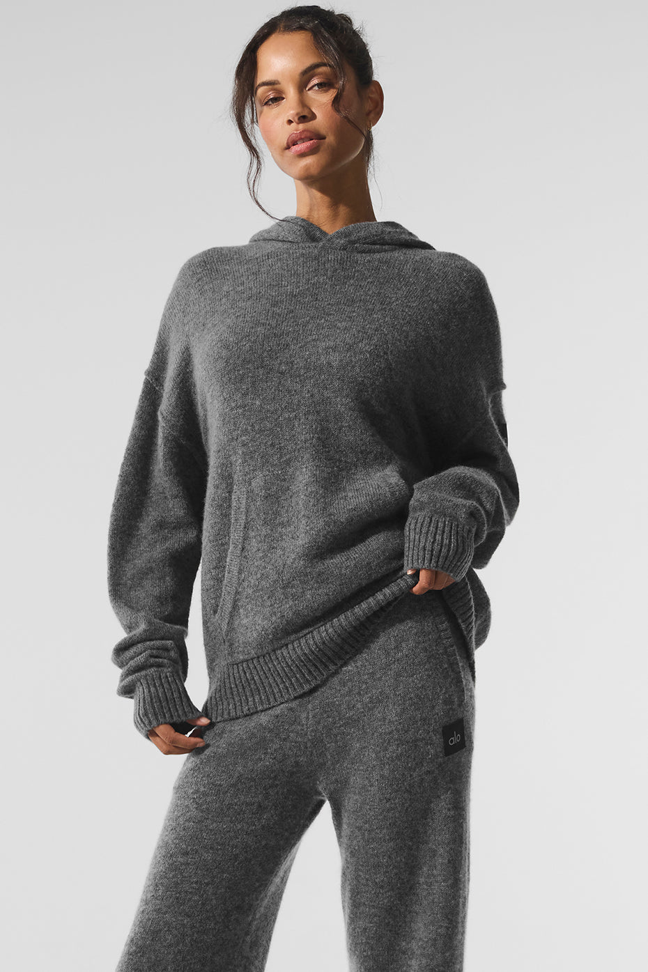 Wool Cashmere New Class Hoodie - Platinum Grey (U3047R)