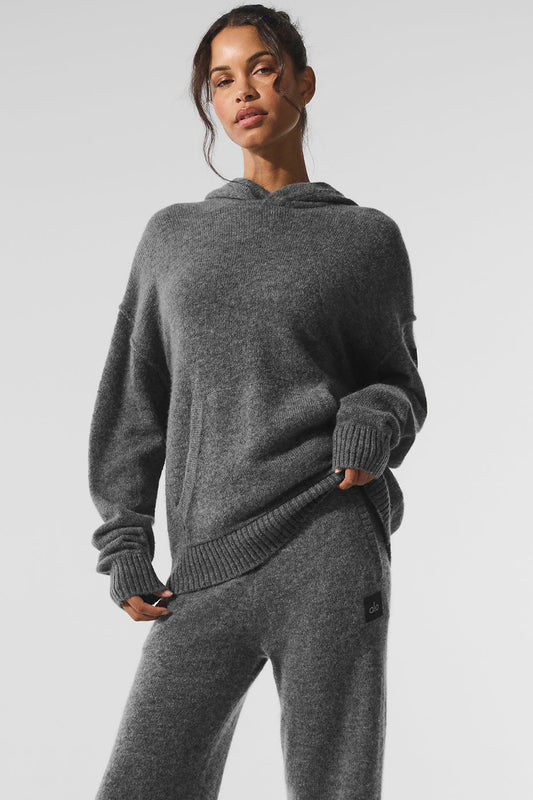 Wool Cashmere New Class Hoodie - Platinum Grey (U3047R)