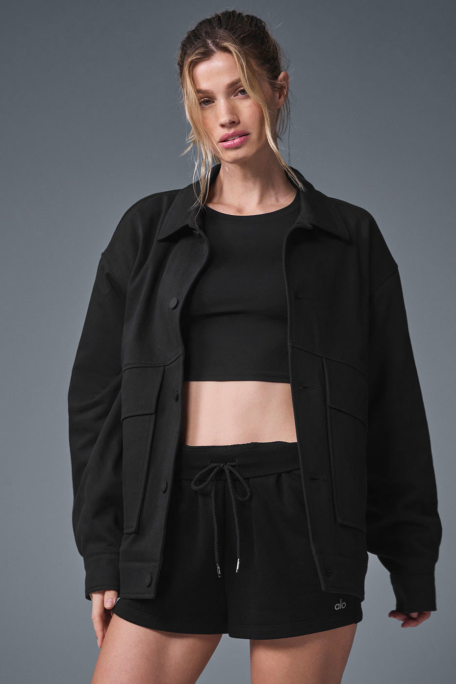 Unisex One Up Jacket - Black (U4020R)