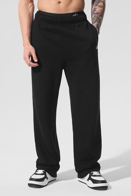 Accolade Straight Leg Sweatpant - Black (MENSU5012RG)
