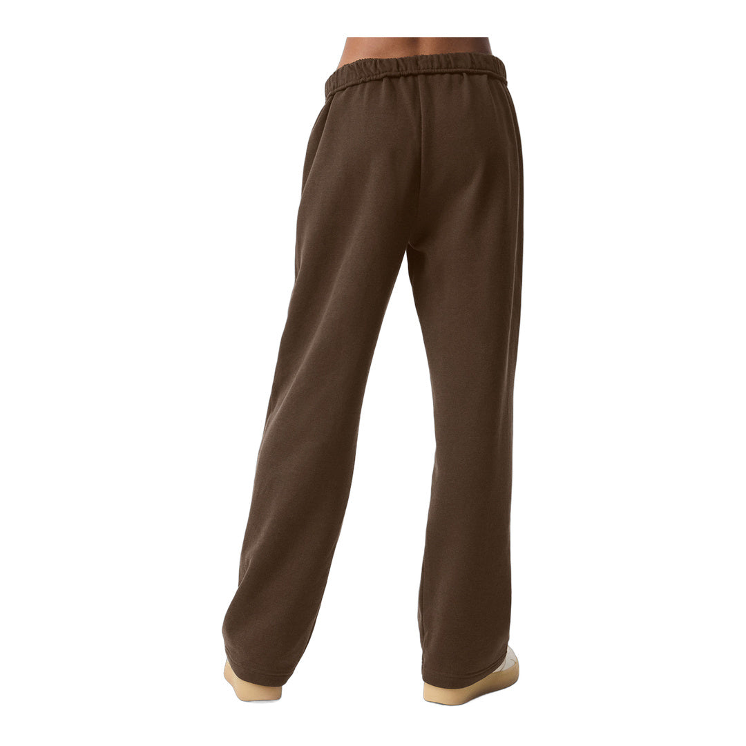 alo Accolade Straight Leg Sweatpant - Espresso by Alo Yoga