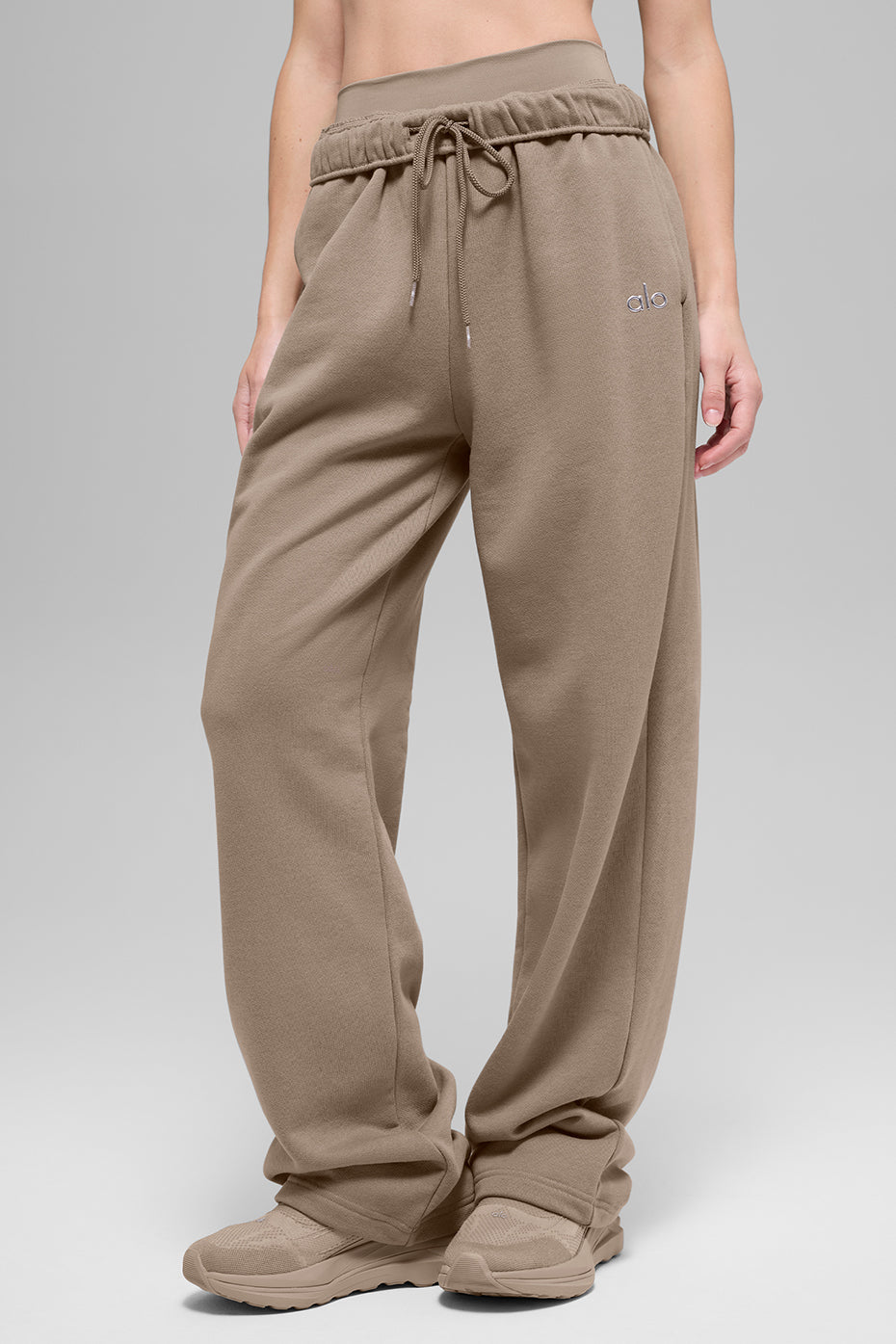 Accolade Straight Leg Sweatpant - Gravel (U5012RG)