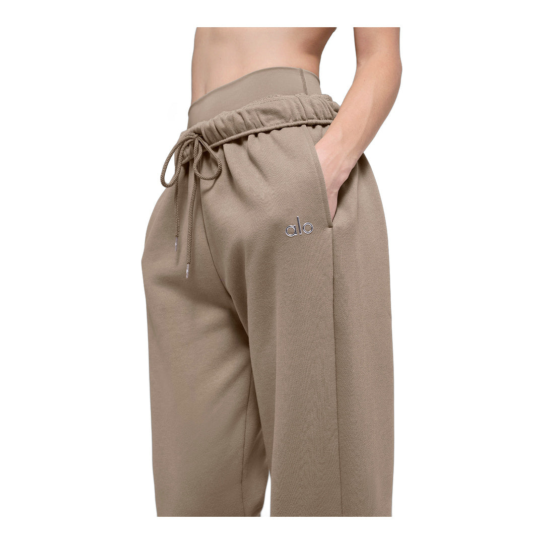 alo Accolade Straight Leg Sweatpant - Gravel by Alo Yoga