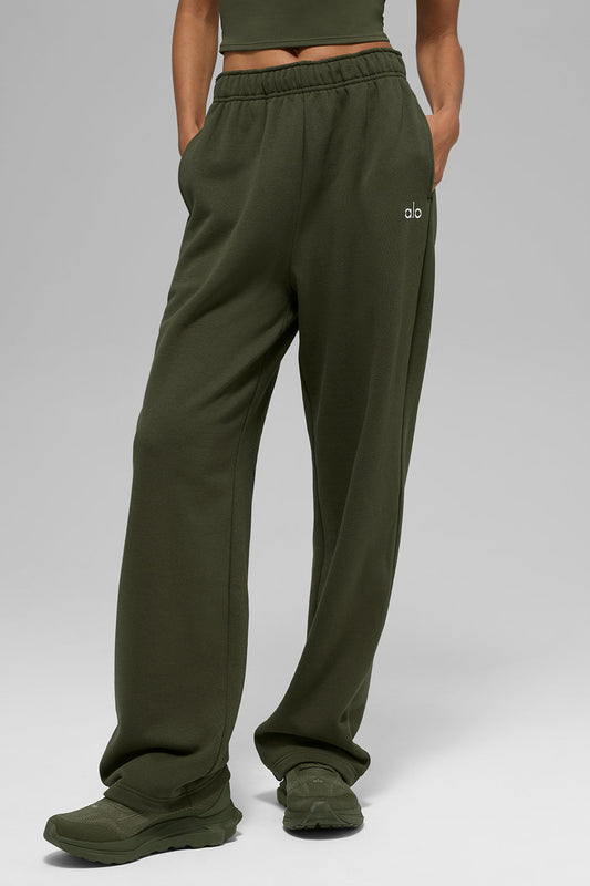 Accolade Straight Leg Sweatpant - Green Olive (U5012RG)