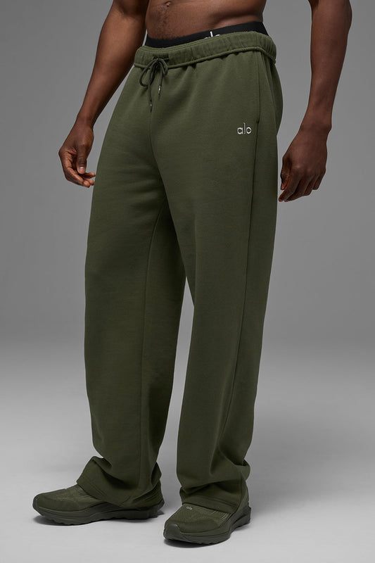Accolade Straight Leg Sweatpant - Green Olive (MENSU5012RG)