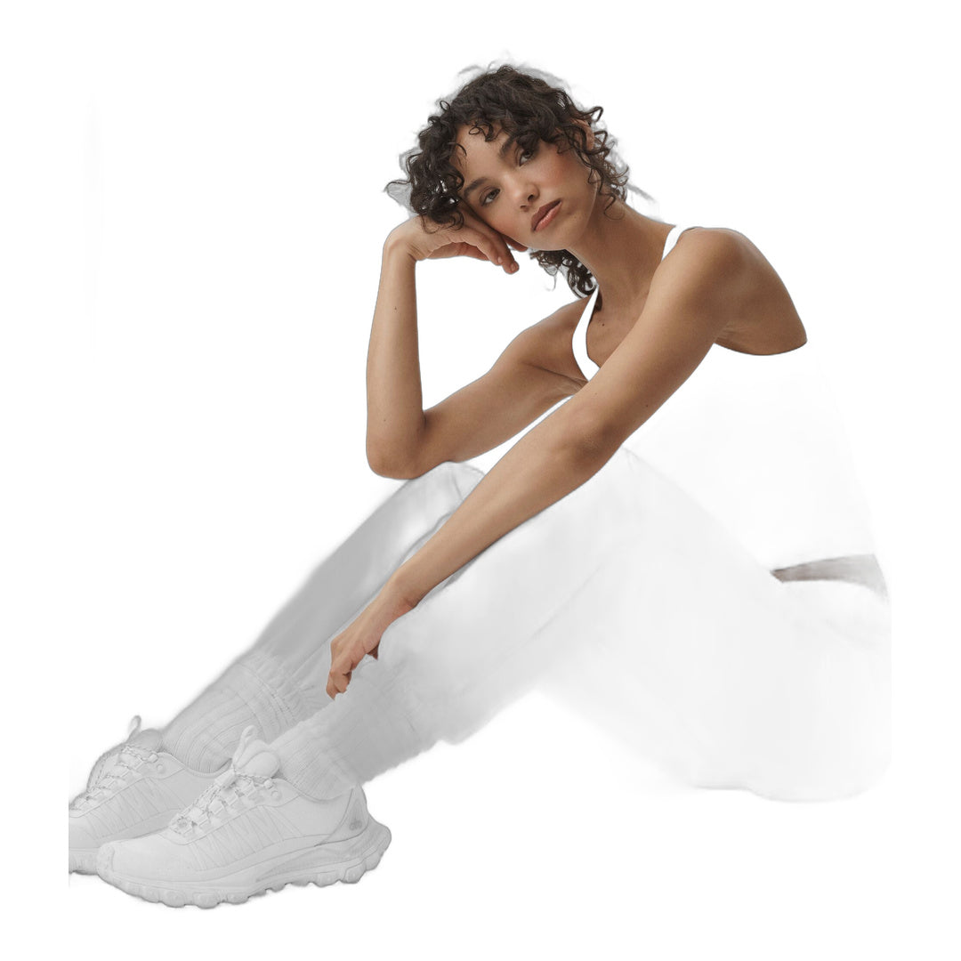 alo Accolade Sweatpant - White by Alo Yoga