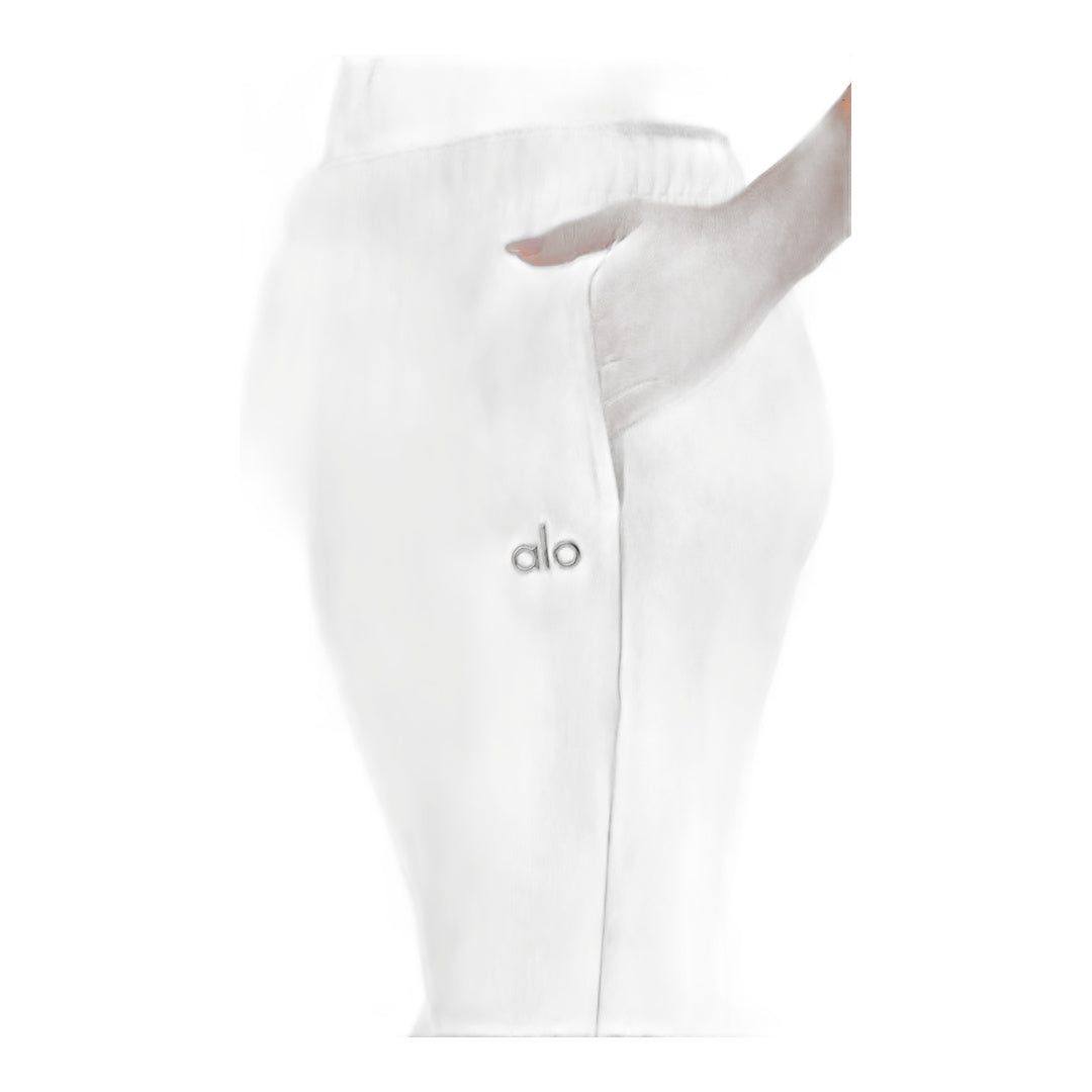 alo Accolade Sweatpant - Bone by Alo Yoga