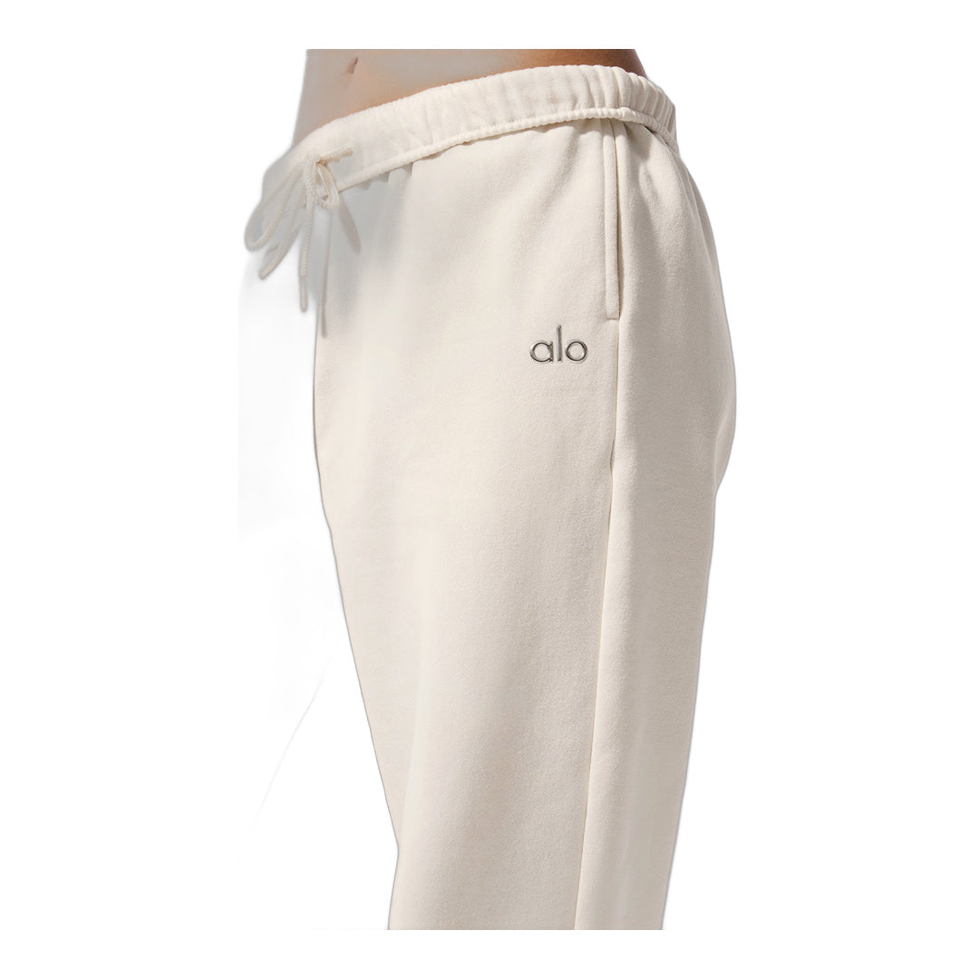 alo Accolade Sweatpant - Ivory by Alo Yoga