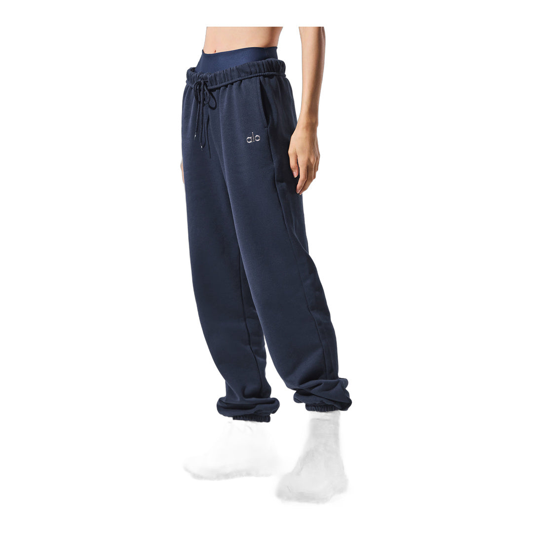 alo Accolade Sweatpant - Navy by Alo Yoga