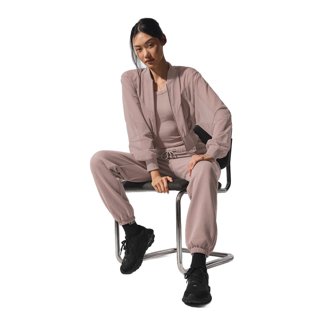 alo Accolade Sweatpant - Taupe by Alo Yoga