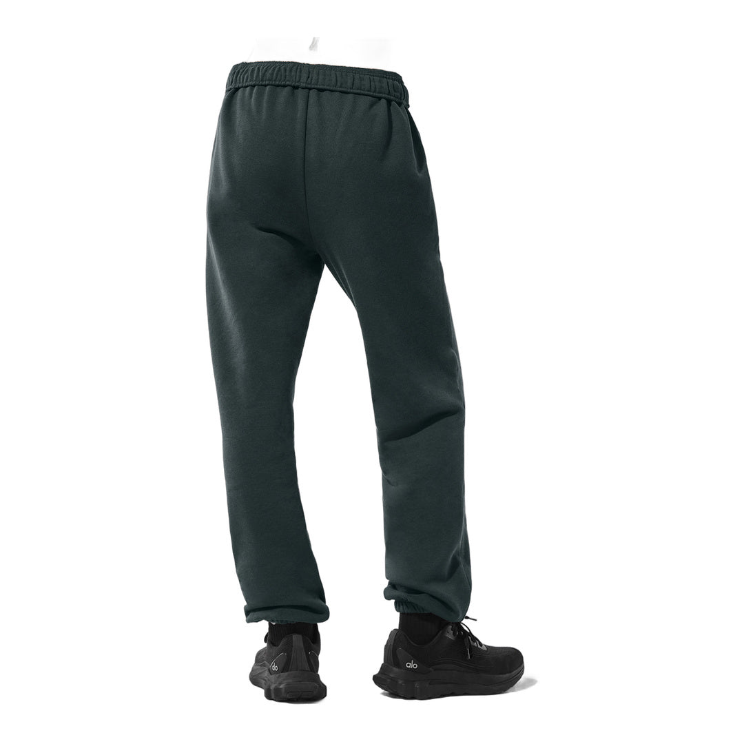 alo Accolade Sweatpant - Charcoal Green by Alo Yoga