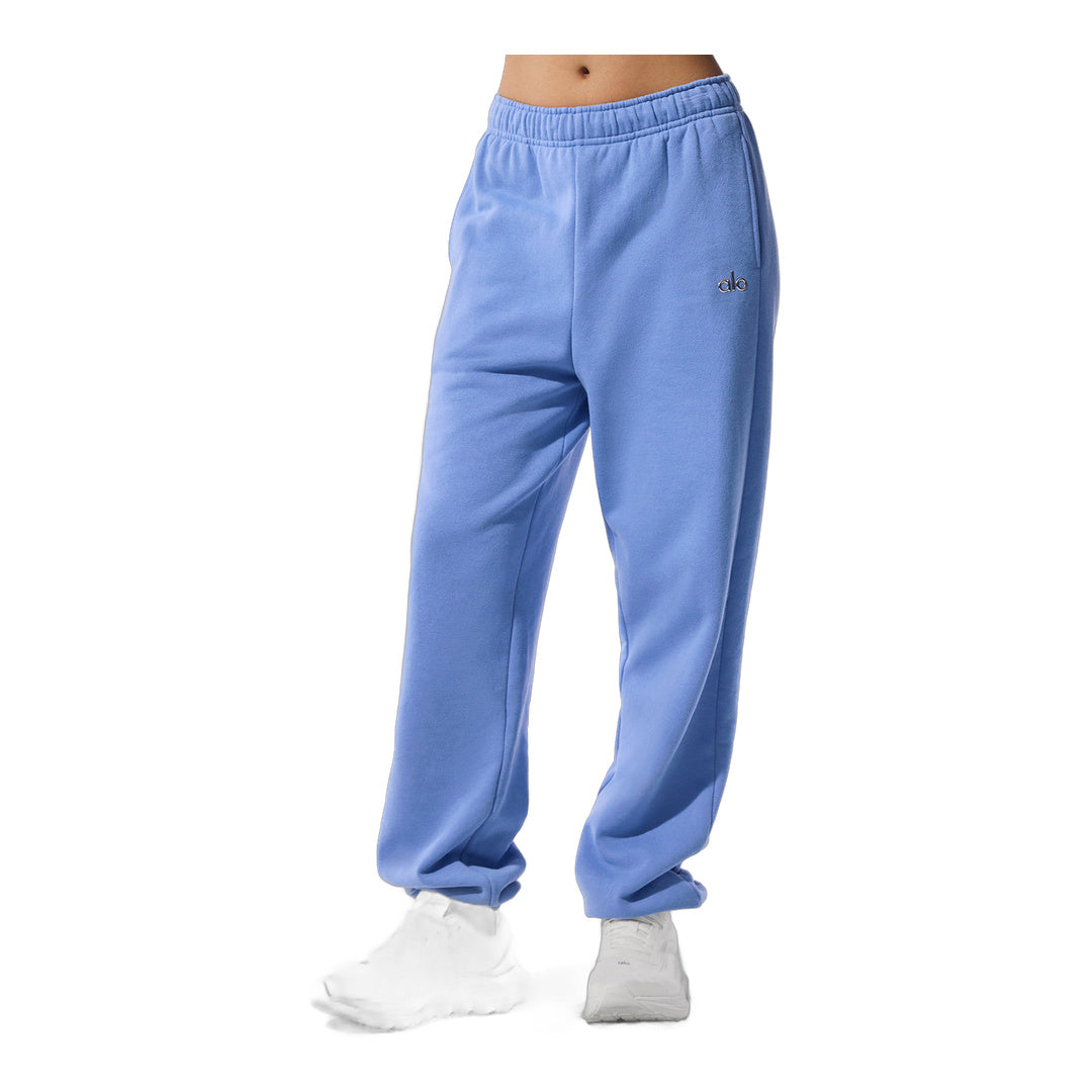 alo Accolade Sweatpant - Crystal Clear Blue by Alo Yoga