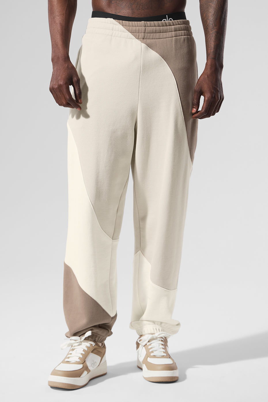 Make Waves Sweatpant - Ivory/Bone/Gravel (MENSU5018R)