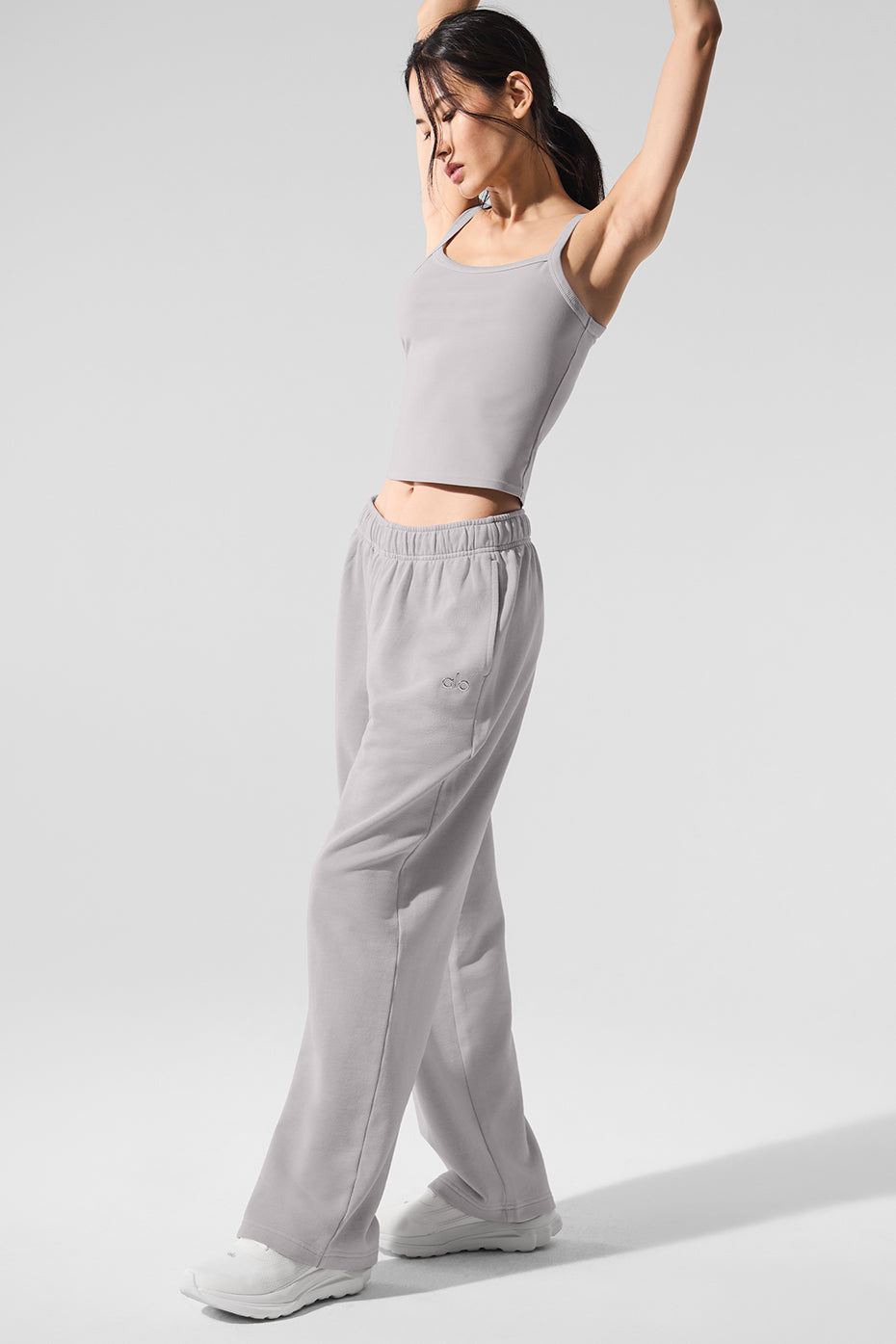 Washed Accolade Straight Leg Sweatpant - Grey Sky Wash (U5006RG)