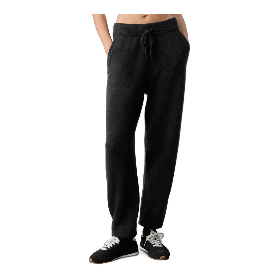 alo Wool Cashmere New Class Sweatpant - Black by Alo Yoga
