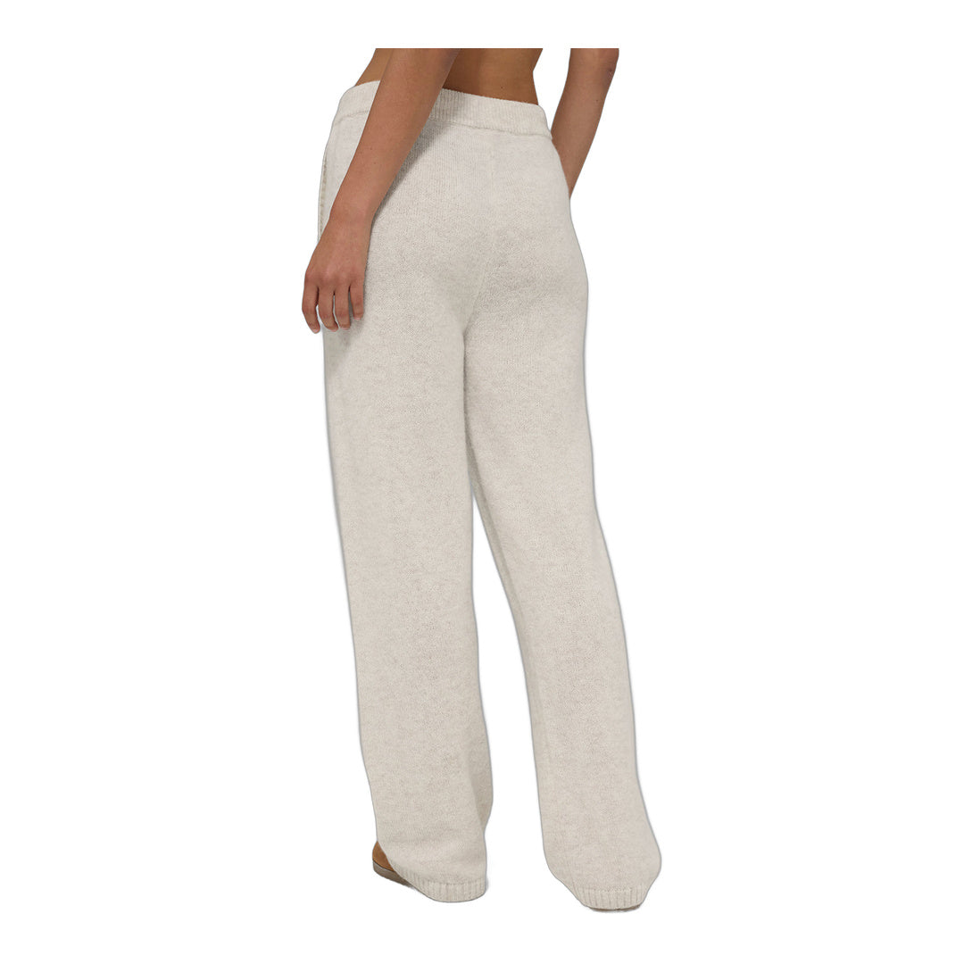 alo Wool Cashmere New Class Sweatpant - Bone Heather by Alo Yoga