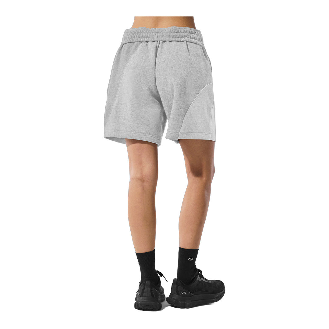 alo 7" Make Waves Short - Athletic Heather Grey Tonal by Alo Yoga