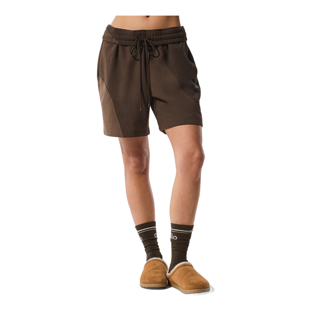 alo 7" Make Waves Short - Espresso Tonal by Alo Yoga
